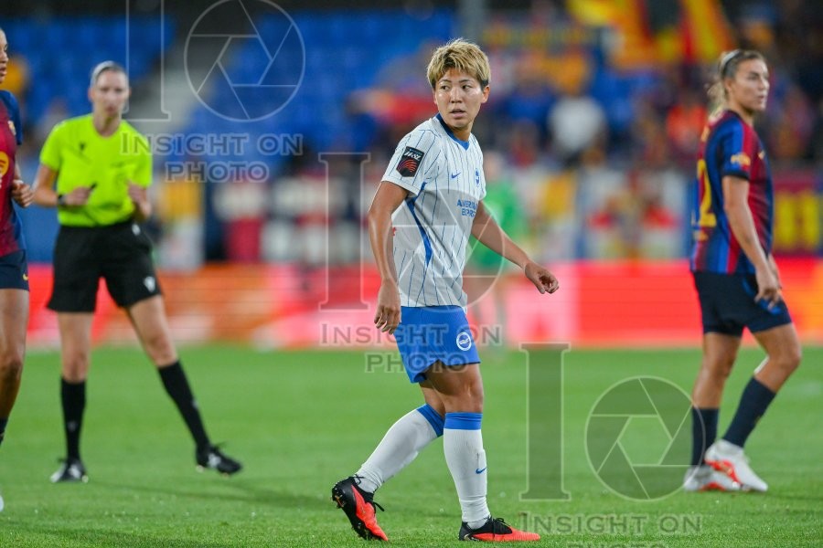 FC BARCELONA v  BRIGHTON & HOVE WOMEN'S FOOTBALL
JOHAN CRUYFF STADIUM,BARCELONA. 
August 21,2026