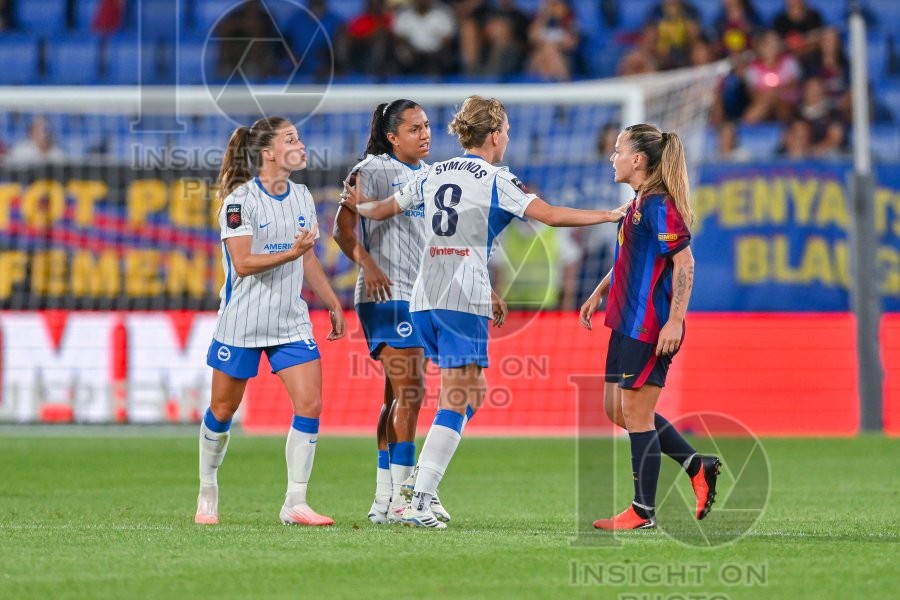 FC BARCELONA v  BRIGHTON & HOVE WOMEN'S FOOTBALL
JOHAN CRUYFF STADIUM,BARCELONA. 
August 21,2026