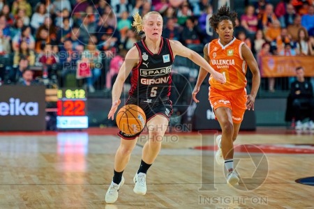 Valencia Basket Club v Spar Girona, Spanish Women's Basketball League, Valencia, Spain