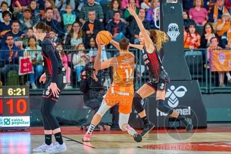 Valencia Basket Club v Spar Girona, Spanish Women's Basketball League, Valencia, Spain