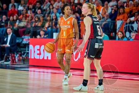 Valencia Basket Club v Spar Girona, Spanish Women's Basketball League, Valencia, Spain