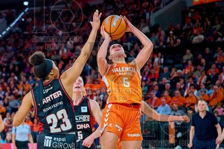 Valencia Basket Club v Spar Girona, Spanish Women's Basketball League, Valencia, Spain