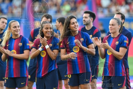 FC BARCELONA v  BRIGHTON & HOVE WOMEN'S FOOTBALL
JOHAN CRUYFF STADIUM,BARCELONA. 
August 21,2026