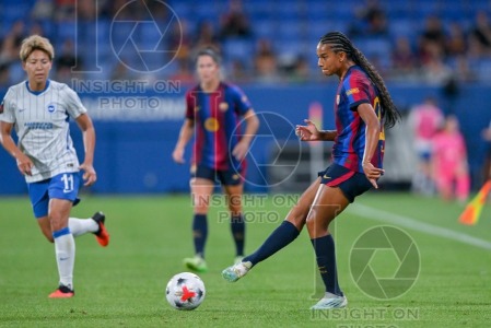 FC BARCELONA v  BRIGHTON & HOVE WOMEN'S FOOTBALL
JOHAN CRUYFF STADIUM,BARCELONA. 
August 21,2026