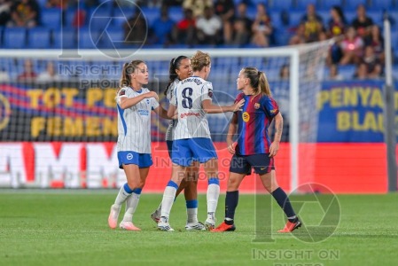 FC BARCELONA v  BRIGHTON & HOVE WOMEN'S FOOTBALL
JOHAN CRUYFF STADIUM,BARCELONA. 
August 21,2026