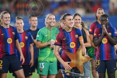 FC BARCELONA v  BRIGHTON & HOVE WOMEN'S FOOTBALL
JOHAN CRUYFF STADIUM,BARCELONA. 
August 21,2026
