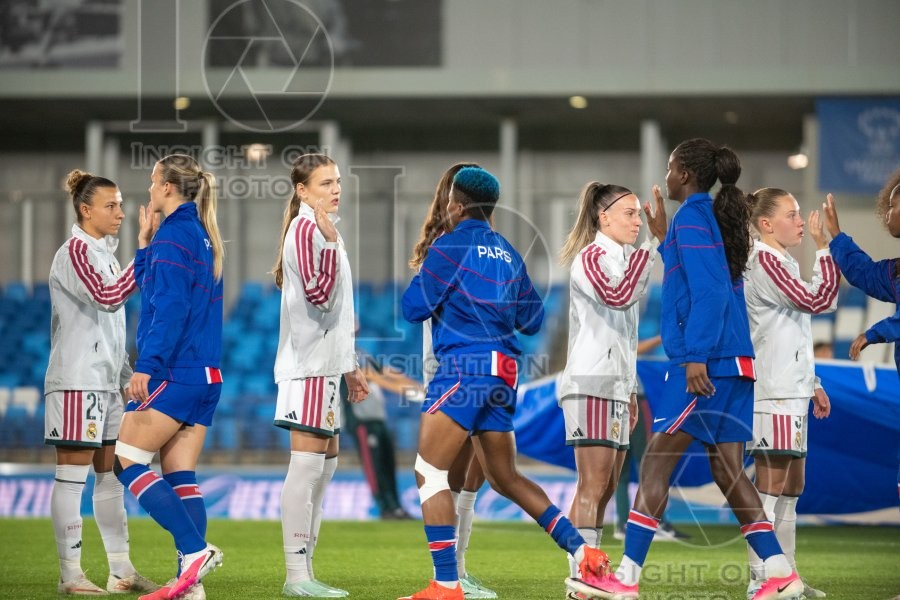Real Madrid v Paris Saint Germain - UWCL league phase