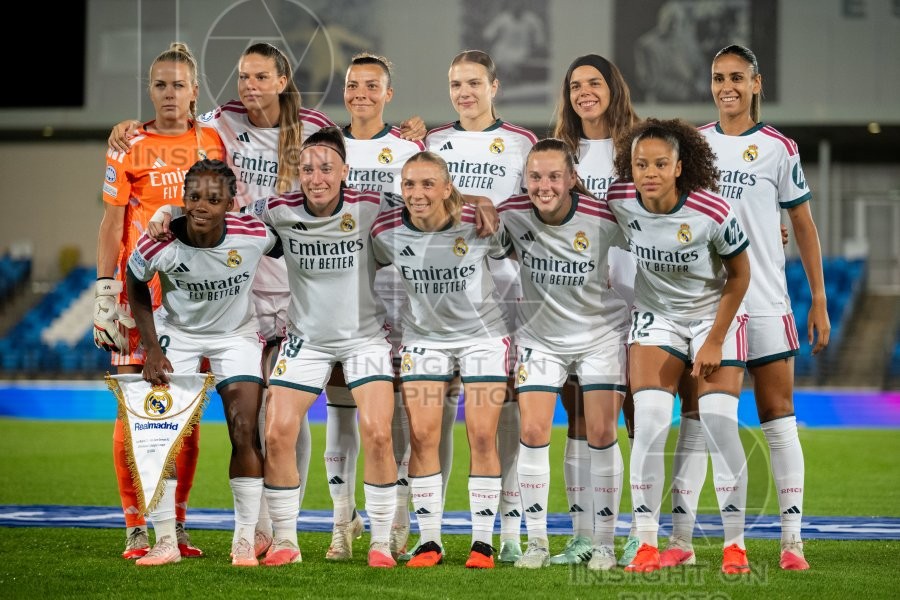 Real Madrid v Paris Saint Germain - UWCL league phase