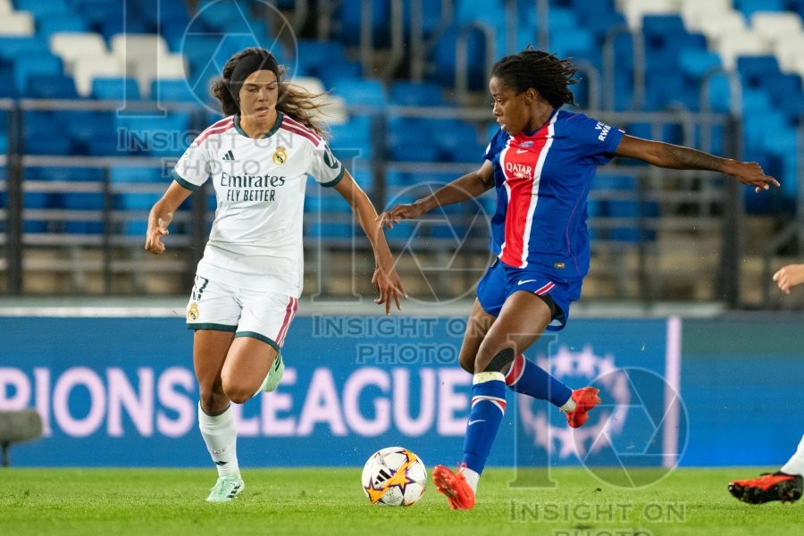 Real Madrid v Paris Saint Germain - UWCL league phase