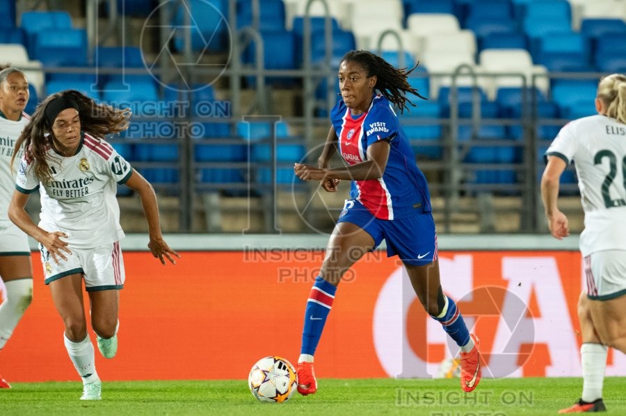 Real Madrid v Paris Saint Germain - UWCL league phase