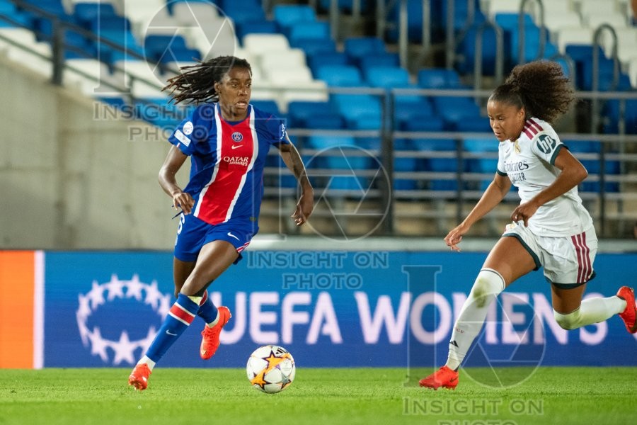 Real Madrid v Paris Saint Germain - UWCL league phase