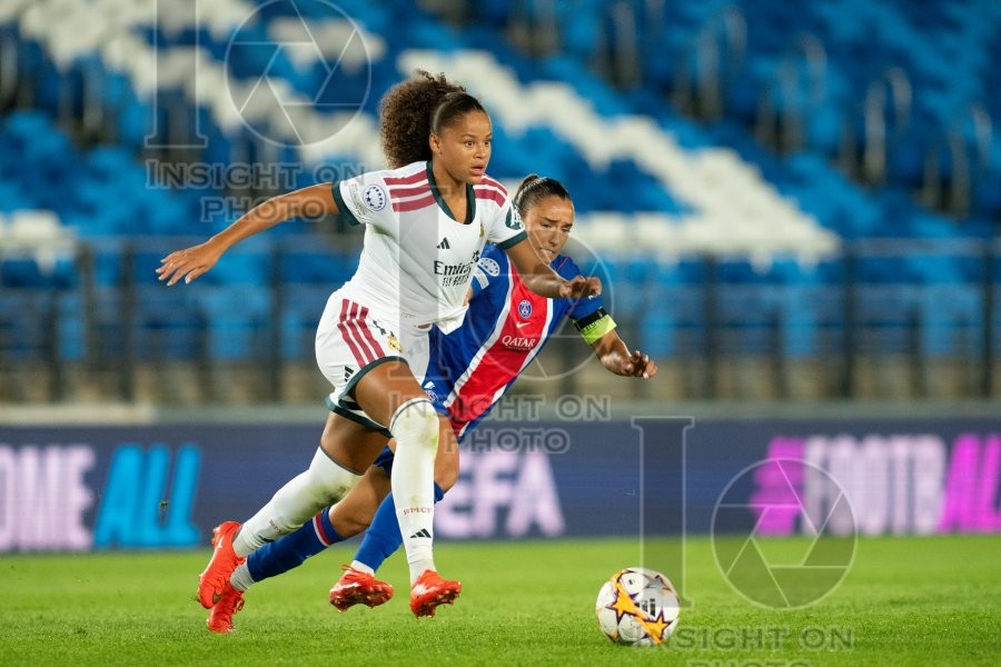Real Madrid v Paris Saint Germain - UWCL league phase