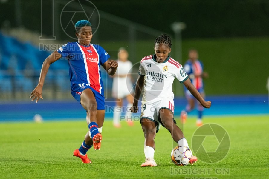 Real Madrid v Paris Saint Germain - UWCL league phase