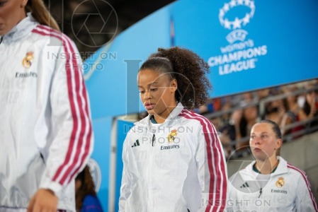 Real Madrid v Paris Saint Germain - UWCL league phase