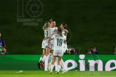 Real Madrid v Paris Saint Germain - UWCL league phase