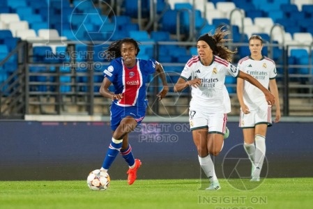 Real Madrid v Paris Saint Germain - UWCL league phase