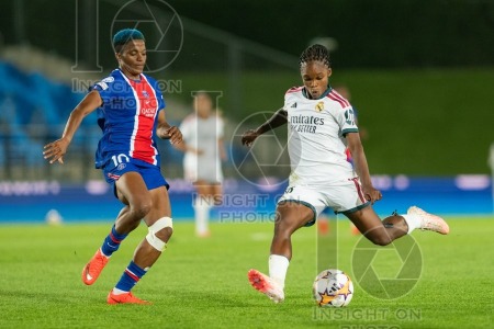 Real Madrid v Paris Saint Germain - UWCL league phase
