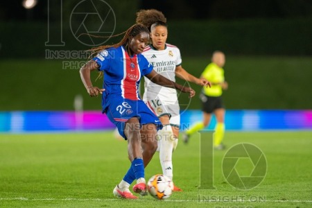 Real Madrid v Paris Saint Germain - UWCL league phase