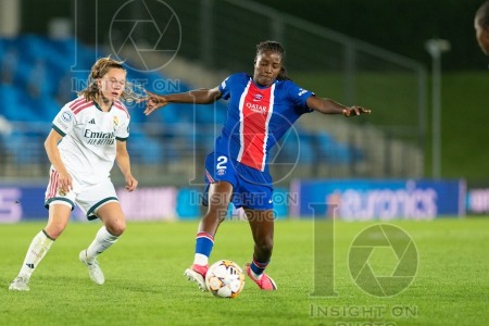 Real Madrid v Paris Saint Germain - UWCL league phase