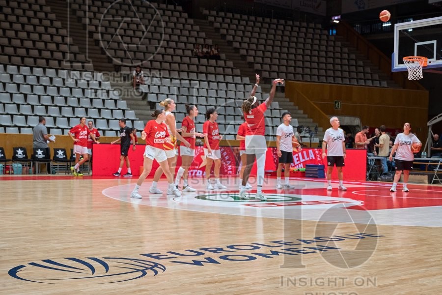 Spar Girona v Emlak Konut, EuroLeague Women Basketball, Girona, Spain