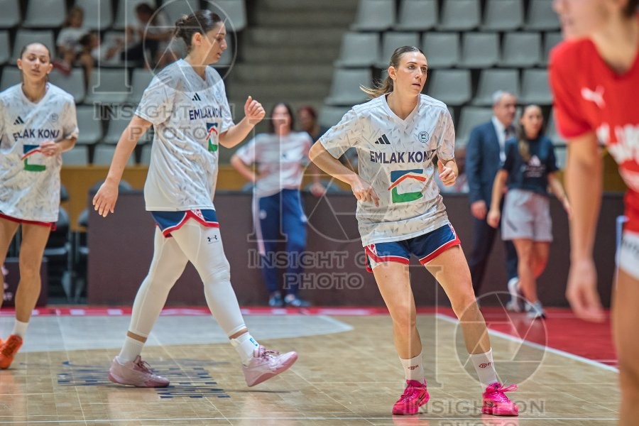 Spar Girona v Emlak Konut, EuroLeague Women Basketball, Girona, Spain
