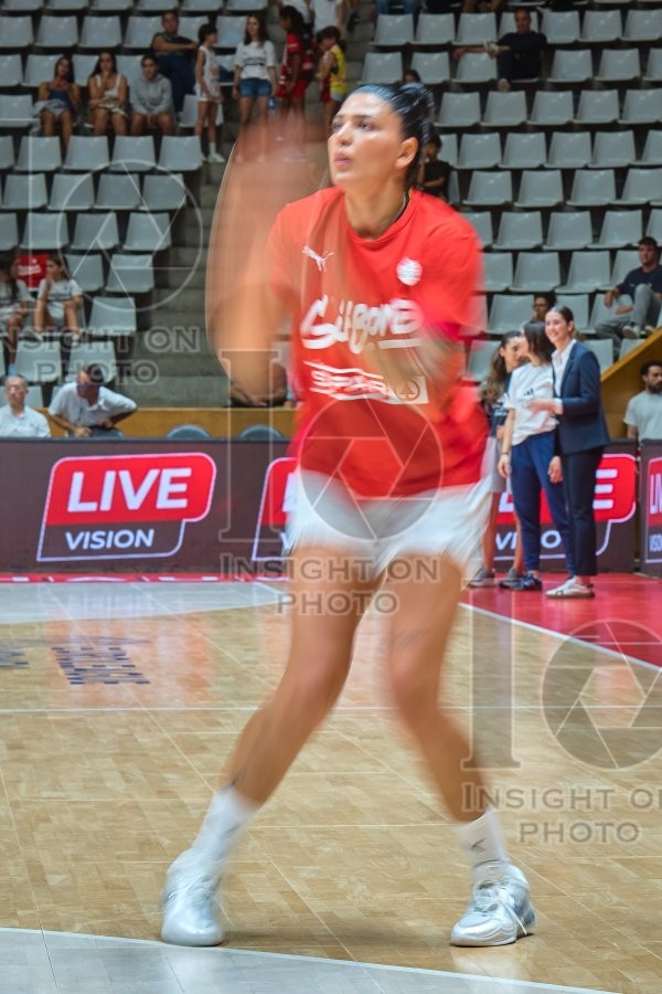 Spar Girona v Emlak Konut, EuroLeague Women Basketball, Girona, Spain