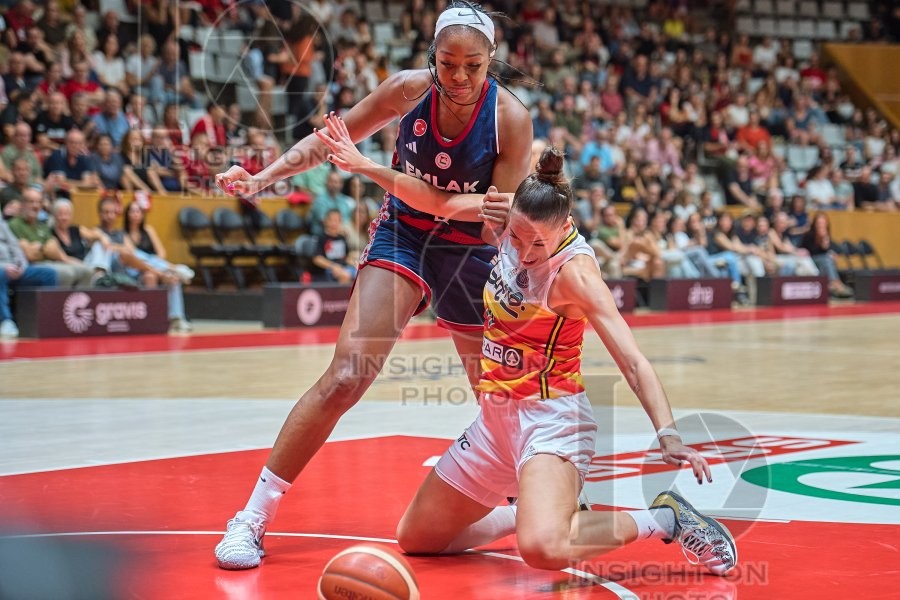 Spar Girona v Emlak Konut, EuroLeague Women Basketball, Girona, Spain