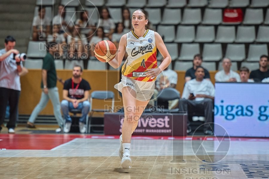 Spar Girona v Emlak Konut, EuroLeague Women Basketball, Girona, Spain