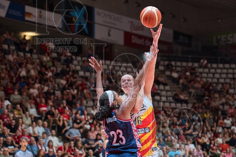 Spar Girona v Emlak Konut, EuroLeague Women Basketball, Girona, Spain