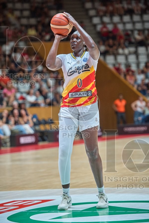 Spar Girona v Emlak Konut, EuroLeague Women Basketball, Girona, Spain