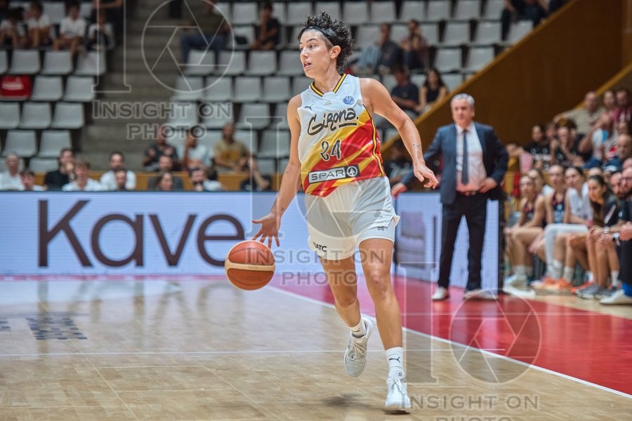 Spar Girona v Emlak Konut, EuroLeague Women Basketball, Girona, Spain