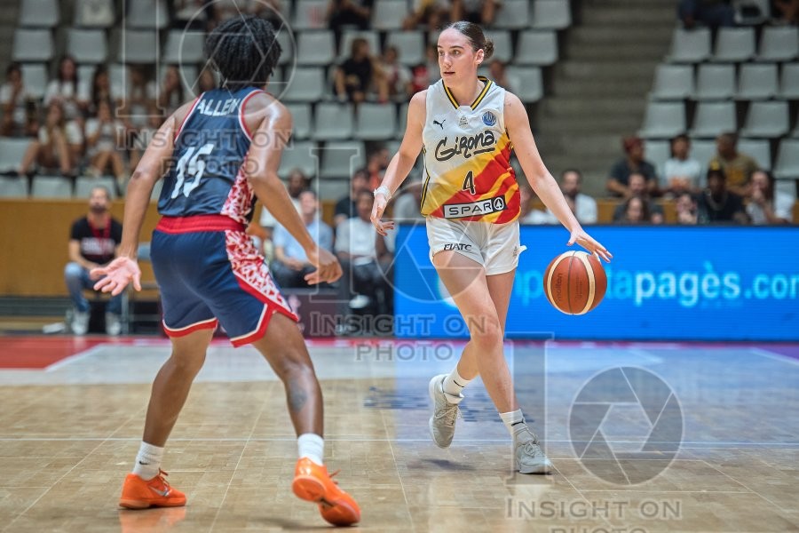 Spar Girona v Emlak Konut, EuroLeague Women Basketball, Girona, Spain