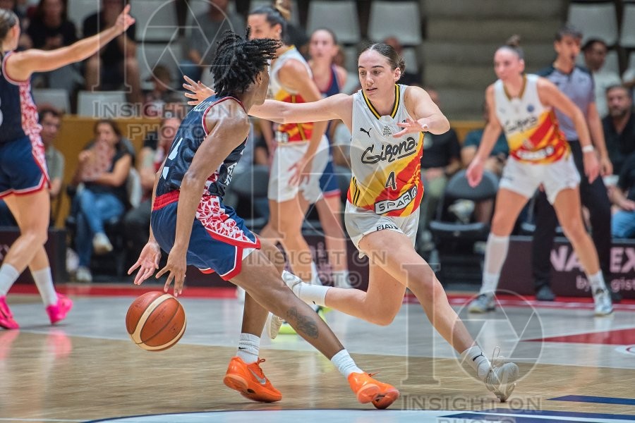 Spar Girona v Emlak Konut, EuroLeague Women Basketball, Girona, Spain