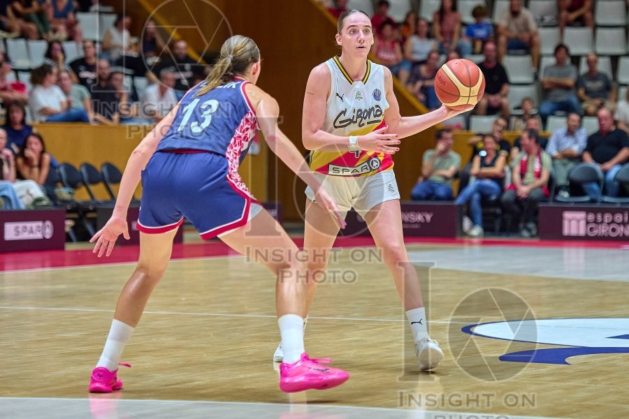 Spar Girona v Emlak Konut, EuroLeague Women Basketball, Girona, Spain