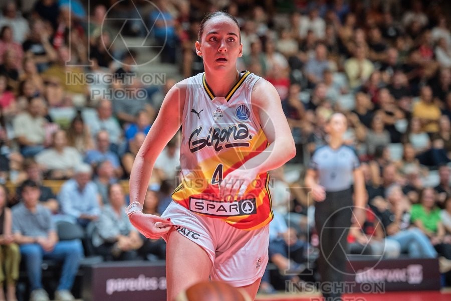 Spar Girona v Emlak Konut, EuroLeague Women Basketball, Girona, Spain