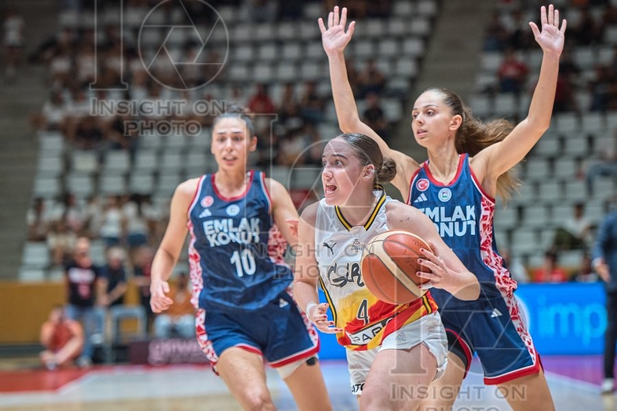 Spar Girona v Emlak Konut, EuroLeague Women Basketball, Girona, Spain