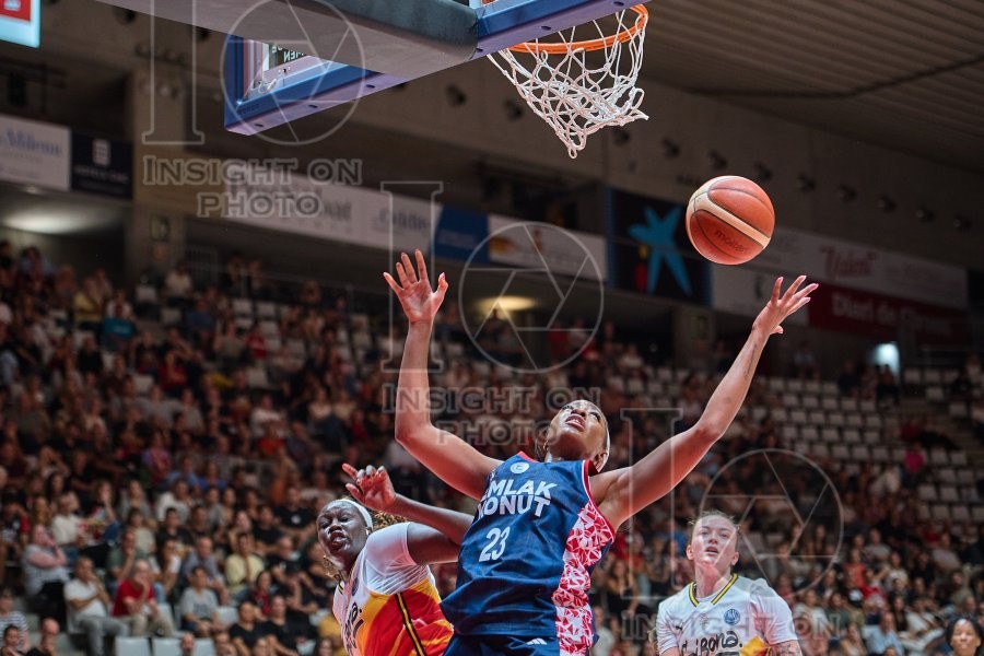 Spar Girona v Emlak Konut, EuroLeague Women Basketball, Girona, Spain