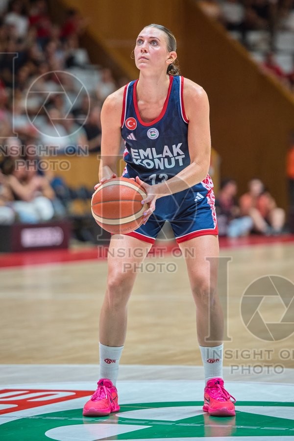 Spar Girona v Emlak Konut, EuroLeague Women Basketball, Girona, Spain