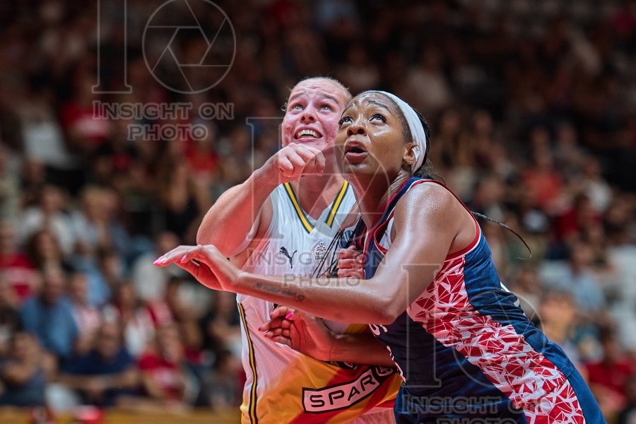 Spar Girona v Emlak Konut, EuroLeague Women Basketball, Girona, Spain