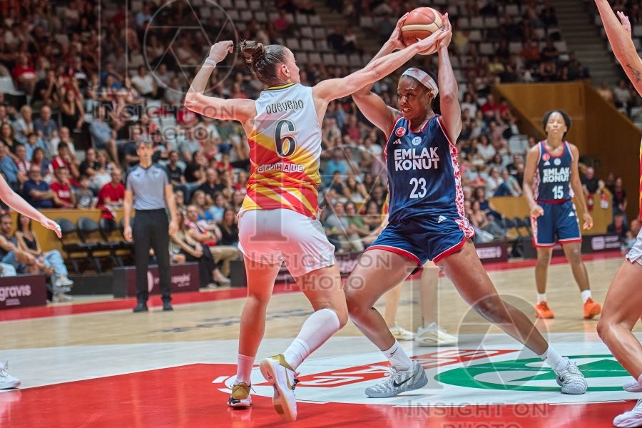 Spar Girona v Emlak Konut, EuroLeague Women Basketball, Girona, Spain