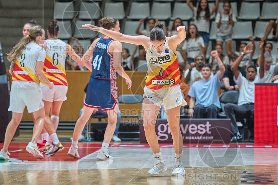 Spar Girona v Emlak Konut, EuroLeague Women Basketball, Girona, Spain