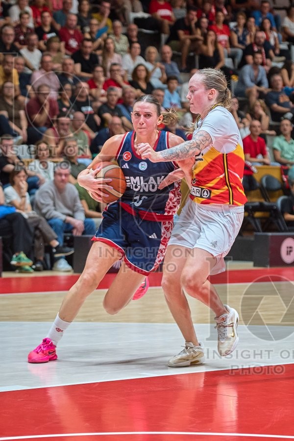 Spar Girona v Emlak Konut, EuroLeague Women Basketball, Girona, Spain