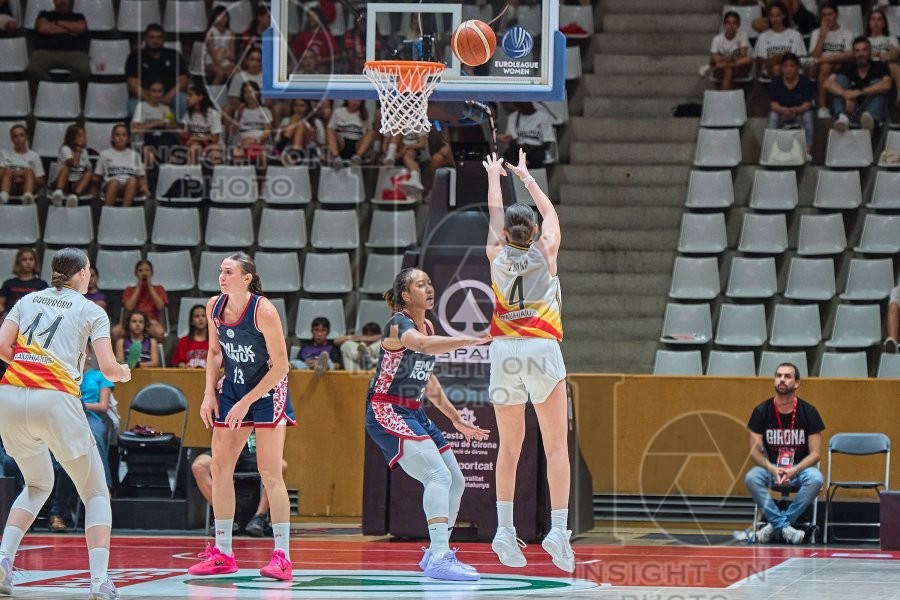Spar Girona v Emlak Konut, EuroLeague Women Basketball, Girona, Spain