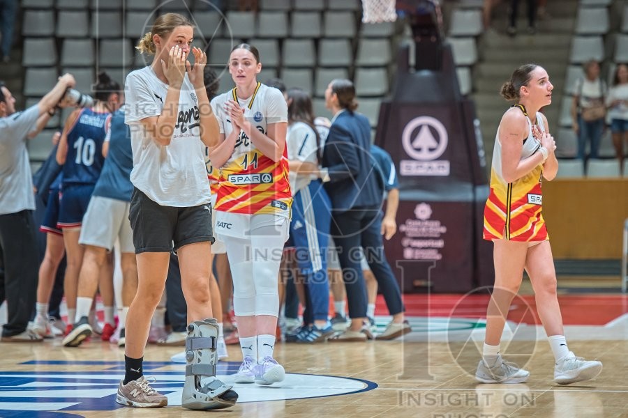 Spar Girona v Emlak Konut, EuroLeague Women Basketball, Girona, Spain