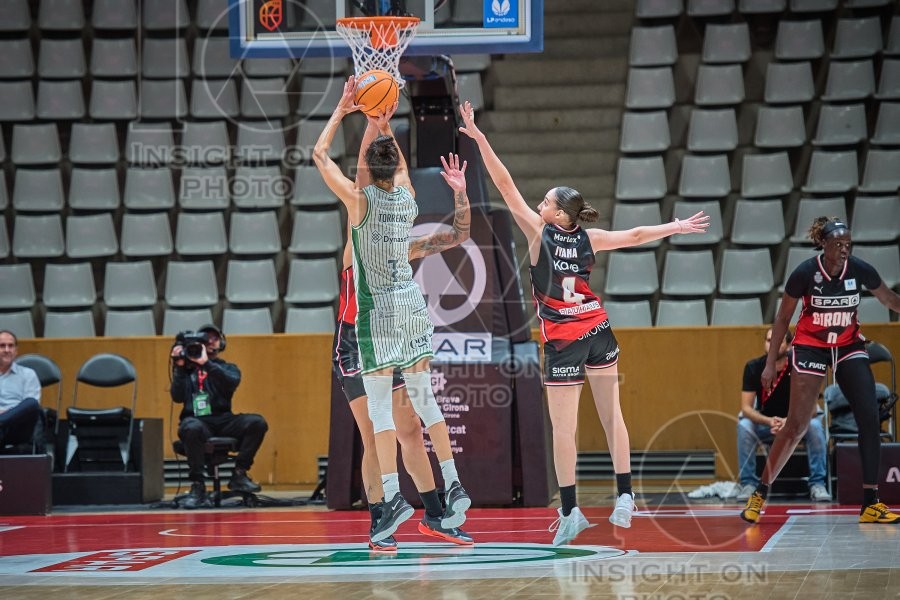 Spar Girona v Azulmarino Mallorca Palma, Spanish Women's Basketball League, Girona, Spain
