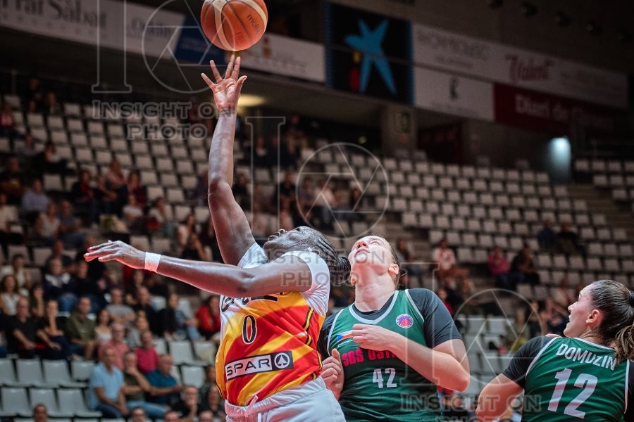 Spar Girona v SBS Ostrava, EuroCup Women Basketball, Girona, Spain