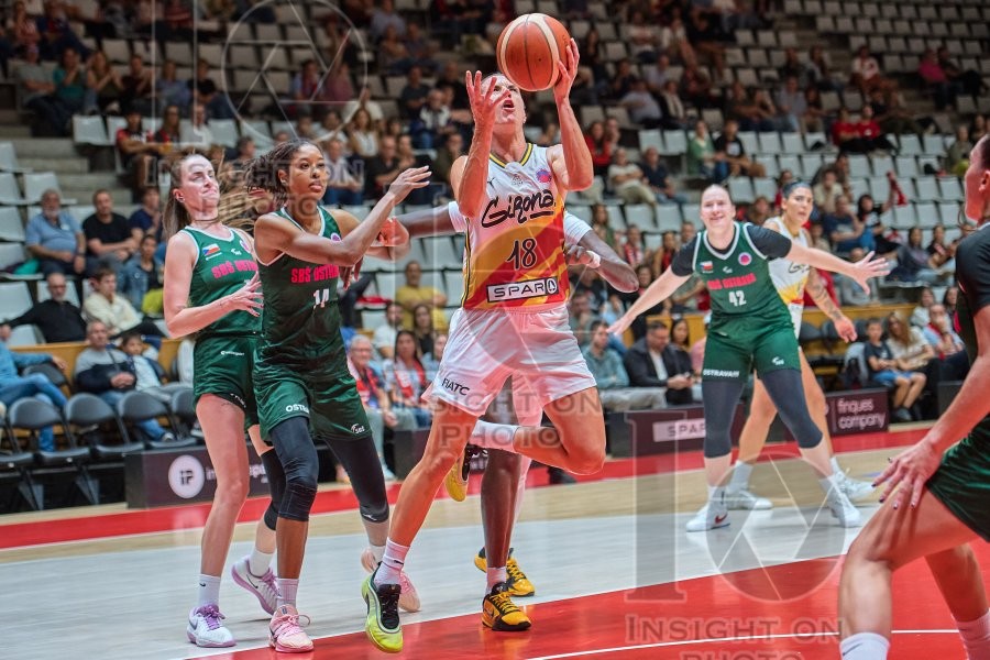 Spar Girona v SBS Ostrava, EuroCup Women Basketball, Girona, Spain