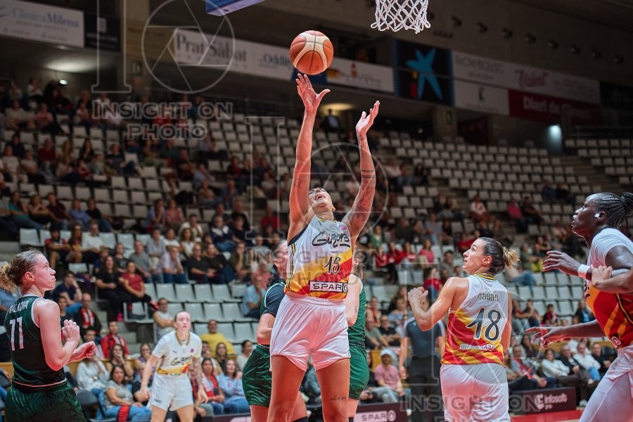 Spar Girona v SBS Ostrava, EuroCup Women Basketball, Girona, Spain