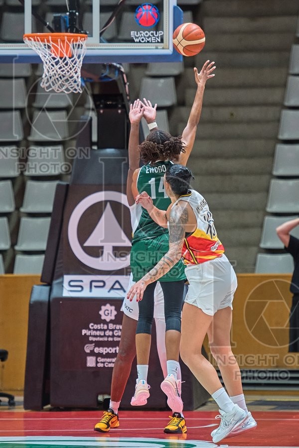 Spar Girona v SBS Ostrava, EuroCup Women Basketball, Girona, Spain