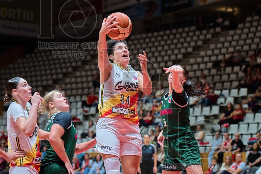 Spar Girona v SBS Ostrava, EuroCup Women Basketball, Girona, Spain